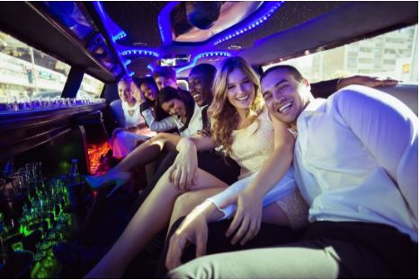 Prom night party bus in Green Bay, WI